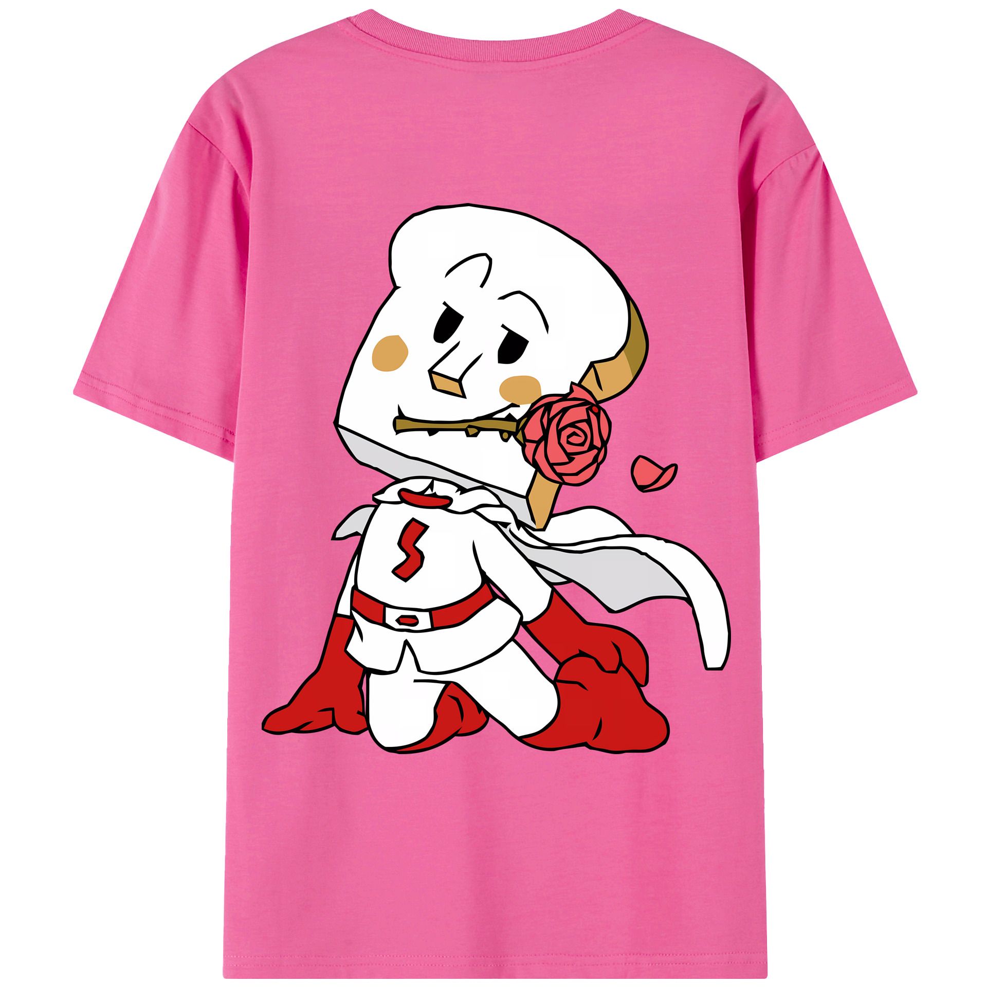 （画像用） アンパンマン Anpanman レディース半袖Tシャツ(バックプリント)